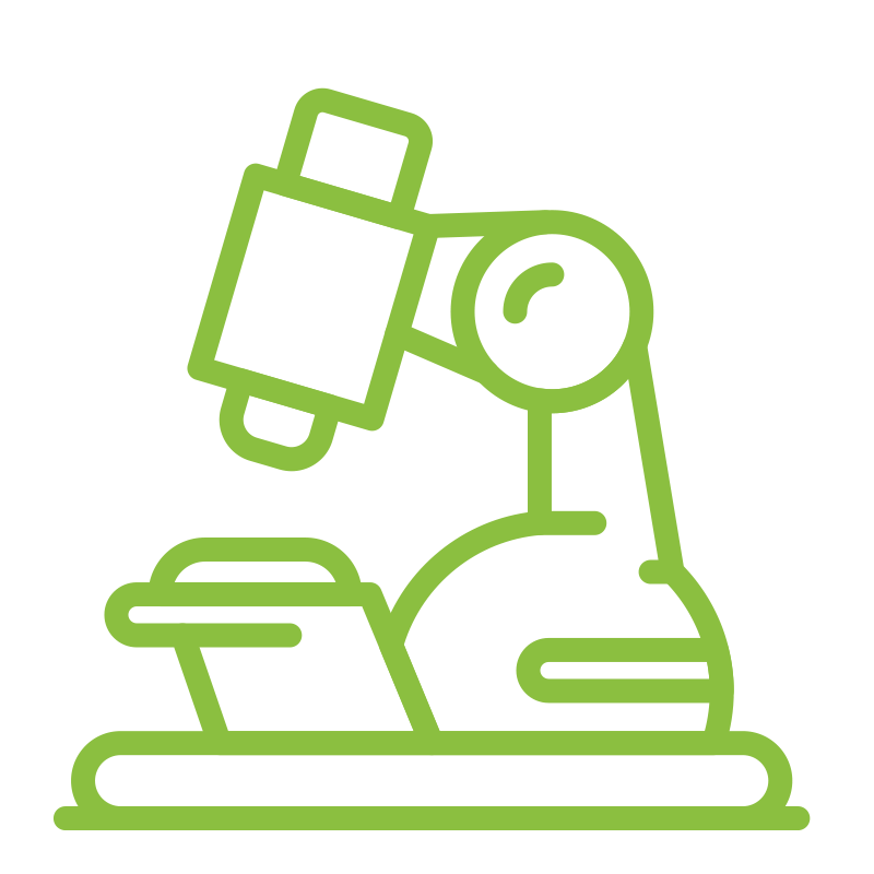 Innoative Technologien Icon Mikroskop